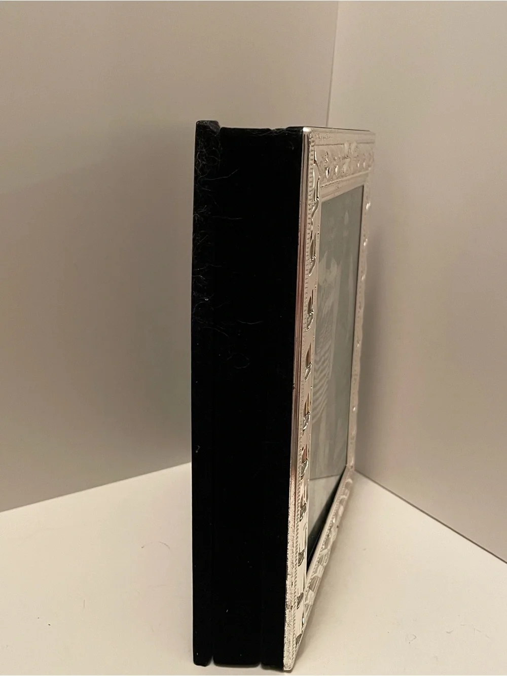 Lavie Silver Plated 5x7‎ Frame Front Photo Album 96 Photos Vintage Never Used